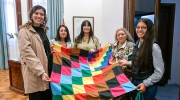 La vicegobernadora Alicia Aluani mantuvo un encuentro con Ara Mimbí Olivia Vera