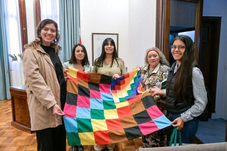 La vicegobernadora Alicia Aluani mantuvo un encuentro con Ara Mimbí Olivia Vera
