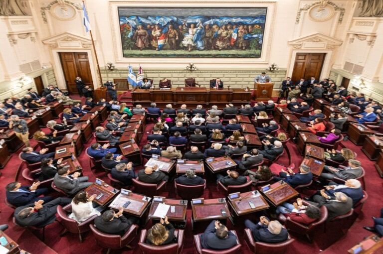 El gobernador abrió el 142° período de sesiones ordinarias de la Legislatura. Crédito: Gobierno de Santa Fe Gentileza.