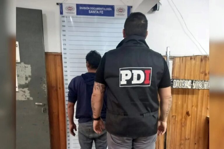 El detenido quedó a disposición del fiscal Giavedoni. gentileza