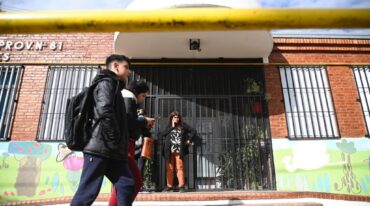 El jardín de infantes y la escuela primaria están ubicadas al oeste de avenida Circunvalación.  Gentileza.