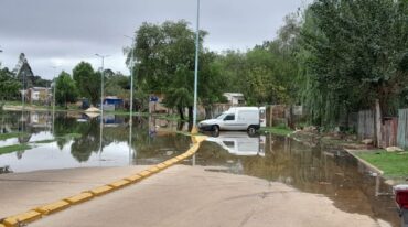 Ocho familias fueron alojadas en domicilios particulares. Belén Fedullo