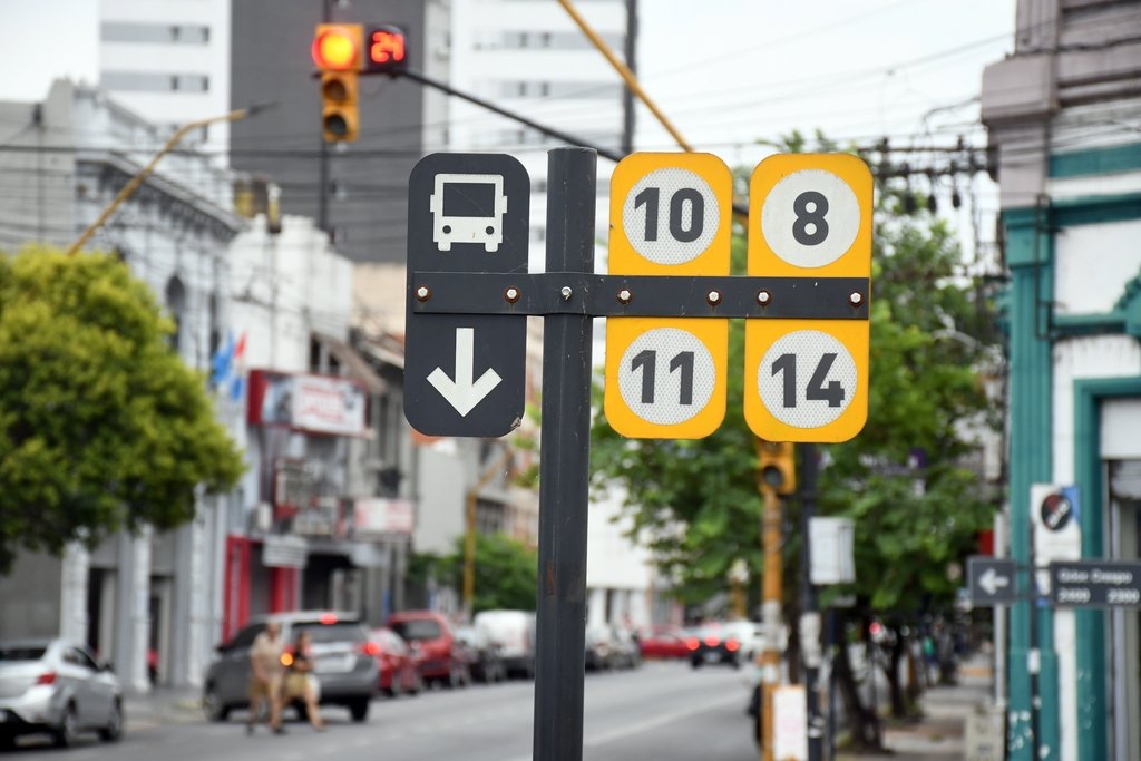 Adhesión. Este jueves no circularán los colectivos en todo el país. Flavio Raina