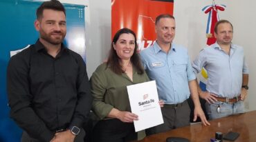 Enrico enfatizó la importancia estratégica del Parque Industrial para el crecimiento económico de San Javier. Corresponsalía San Javier