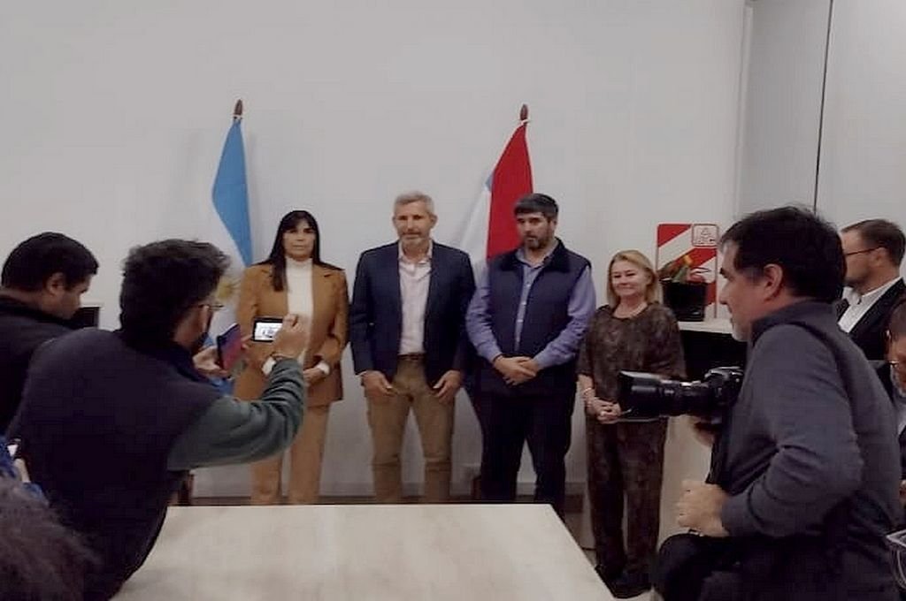 El gobernador Rogelio Frigerio