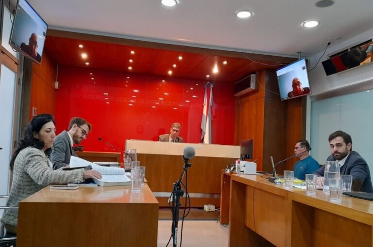 La audiencia en la que se acordó la Probation. Néstor Belini