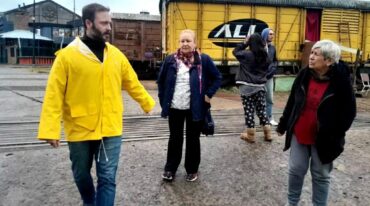 El intendente Azcué recorrió la zona del Puerto