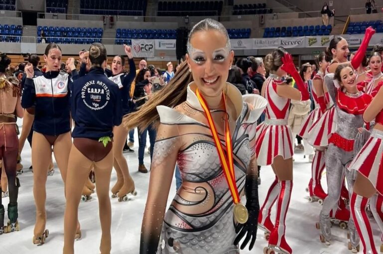 Delfina Boglic ya había festejado el título español en marzo.  Gentileza.