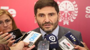 El mandatario se refirió categóricamente a los 13 días de paro realizados por el sector docente provincial.  Gentileza.