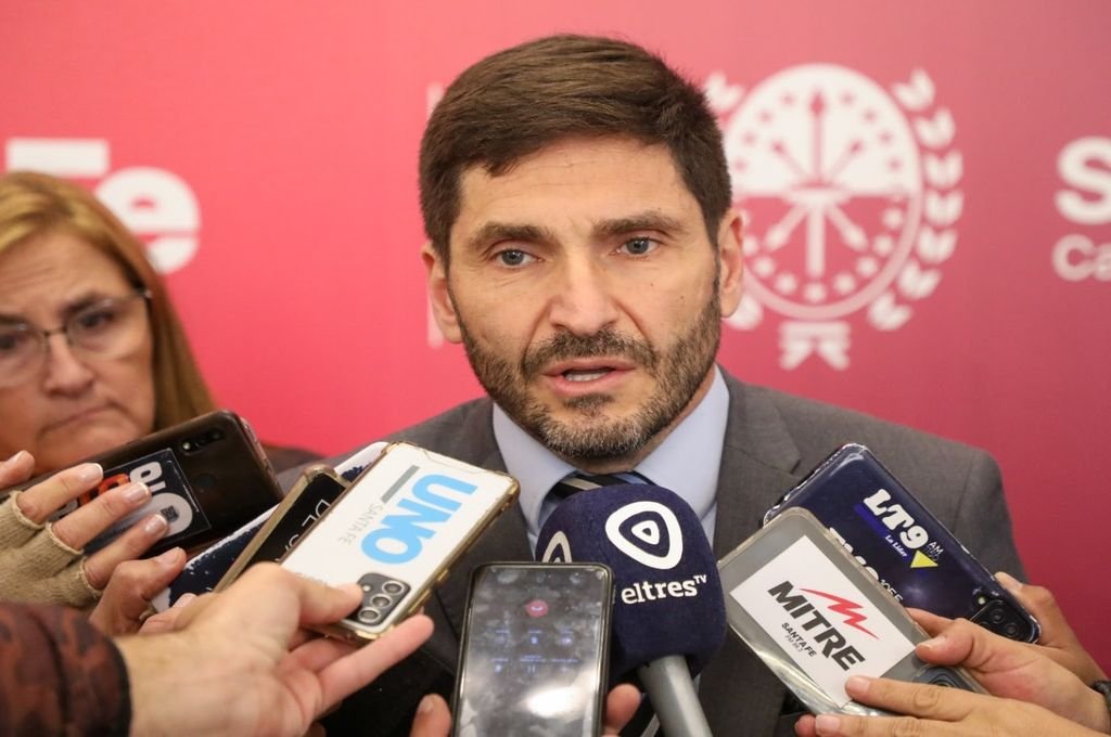 El mandatario se refirió categóricamente a los 13 días de paro realizados por el sector docente provincial.  Gentileza.