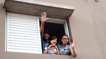 La alegría del techo propio. Si bien aún no impactan alto los nuevos créditos