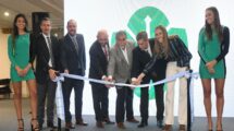 Dirigentes del Banco de Santa Fe