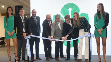 Dirigentes del Banco de Santa Fe