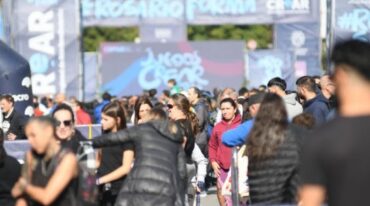 Una multitud pasó durante los cuatro días de actividad y disfrutó de cada espacio deportivo y recreativo que hubo en los diferentes espacios  Gentileza.