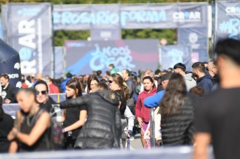 Una multitud pasó durante los cuatro días de actividad y disfrutó de cada espacio deportivo y recreativo que hubo en los diferentes espacios  Gentileza.