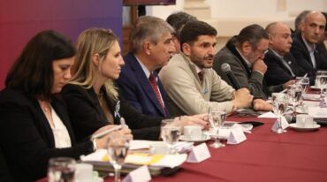 En este encuentro cada una de las áreas del Ministerio de Justicia y Seguridad presentaron un breve informe.  Gentileza.