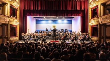 La Orquesta Sinfónica Provincial de Santa Fe interpretó el Himno Nacional Argentino y obras de destacados compositores. Gobierno de la Provincia