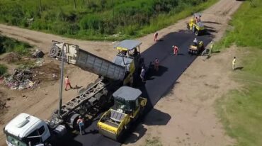 Extensión de la pavimentación de la ruta provincial 4 S
