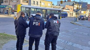 Personal policial trabajó en el lugar del accidente