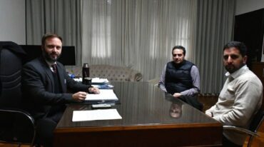 El presidente municipal mantuvo una reunión con Daniel Lapalma