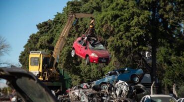 Los vehículos que se destinan a compactación no tenían ninguna posibilidad de ser recuperados para su utilización. Gobierno de la Provincia