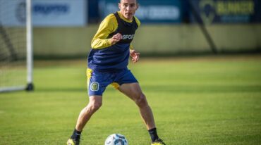 Marco Ruben regresó a Central.  Gentileza.