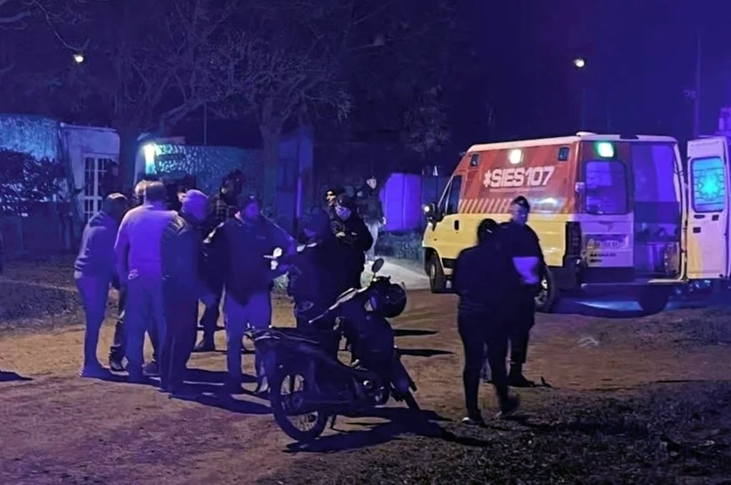 Conmoción en el barrio Tiro Federal de Venado Tuerto. gentileza Santiago Córdoba
