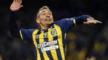 Volvió el goleador. Marco Ruben le dio el empate a Central en su regreso a las canchas.  gentileza club