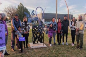 La obra de arte fue realizada por el artista Ricardo Nardoni