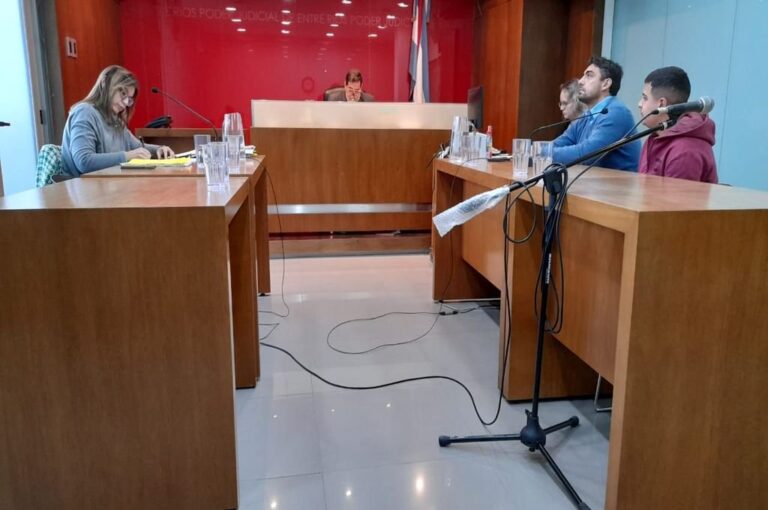 El fiscal y la defensa acordaron la pena en la audiencia en Tribunales de Paraná. Néstor Belini