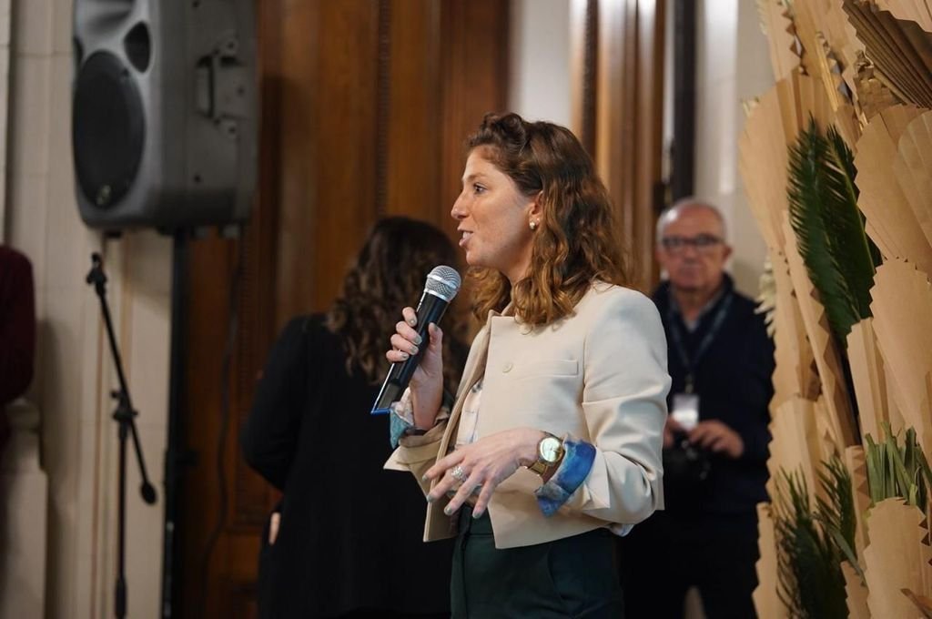 La apertura de esta 'Jornada de visibilización' estuvo a cargo de la diputada Sofía Galnares.  Gentileza.