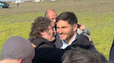 El mandatario santafesino estuvo acompañado por los gobernadores de Entre Ríos