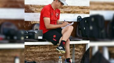 Armó las valijas. Larriera se fue de Newell's