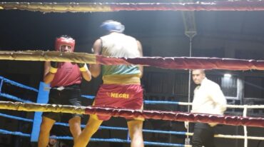 Los peleadores aficionados tuvieron la oportunidad de mostrar sus cualidades sobre el ring. Mirador
