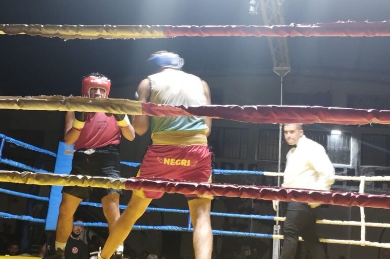 Los peleadores aficionados tuvieron la oportunidad de mostrar sus cualidades sobre el ring. Mirador