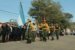 Brigadistas e integrantes del Parque Islas de Santa Fe también dijeron presente.  Gentileza.