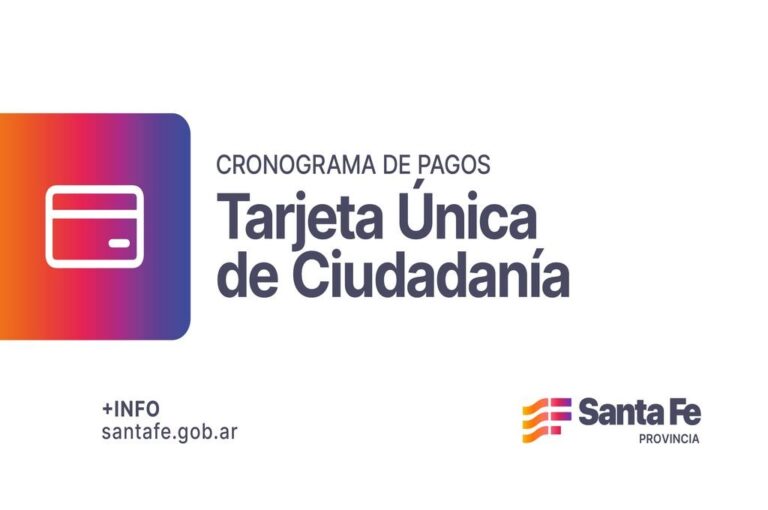Comienza la acreditación de fondos del programa Tarjeta Única de Ciudadanía.  Gentileza.