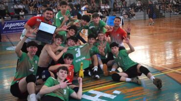 Los chicos de Entre Ríos festejaron su tercera posición. Se potenciaron en las instancias decisivas. Luis Gómez