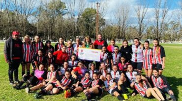 La clasificación fue para Totoras Juniors. El elenco de la Liga Totorense eliminó a Independiente de Chañar Ladeado. gentileza
