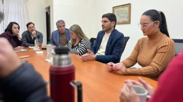 El gobernador Pullaro se reunió con concejales de la ciudad. Norte24