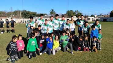 Defensores de Centeno ganó 8 a 0 en esta jornada. Francisco Diez.