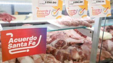 Cabe recordar que el acuerdo por los cortes de cerdo ya se presentó en las ciudades de Rosario y Santa Fe. Gentileza.