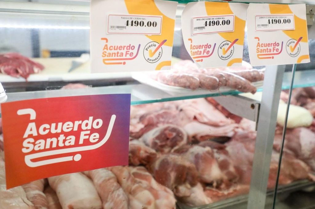 Cabe recordar que el acuerdo por los cortes de cerdo ya se presentó en las ciudades de Rosario y Santa Fe.  Gentileza.