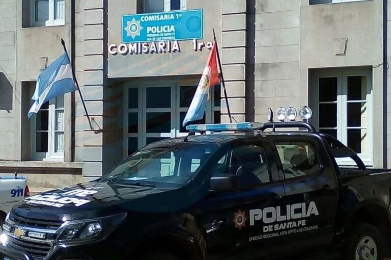 La sede policial donde ocurrió el suceso. gentileza
