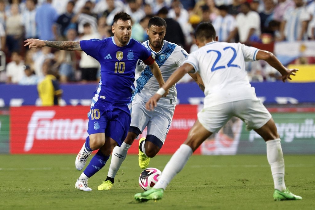 Un minuto de juego y 4 goles necesita Messi en esta Copa América para romper dos récords. Reuters