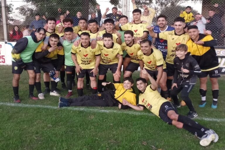 La Emilia gana y lucha por alcanzar la punta que ostenta El Expreso.  Gentileza.