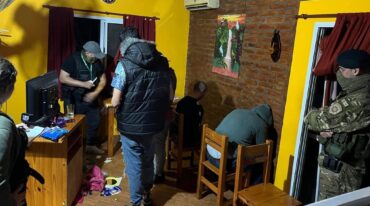 Las TOE finalmente pudieron hacer el operativo y detener a Laferrara. Gobierno de la Provincia