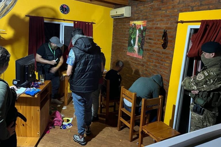 Las TOE finalmente pudieron hacer el operativo y detener a Laferrara. Gobierno de la Provincia