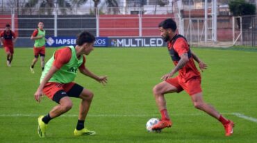 El último entrenamiento de Patronato antes de recibir a Agropecuario. sitio Análisis Digital