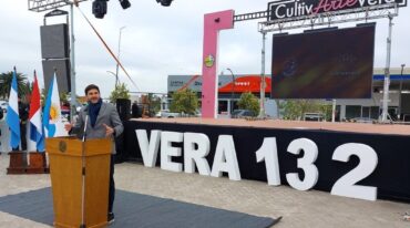 Pullaro participó del acto en Vera